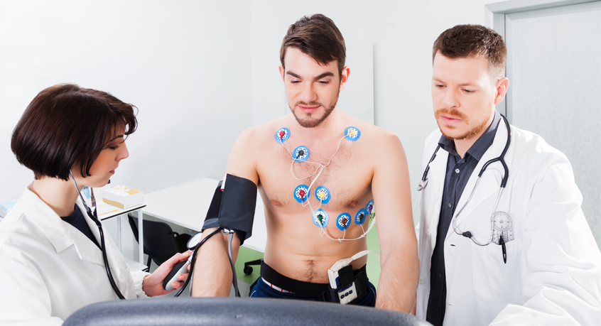 Terheléses EKG