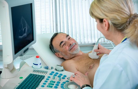 A szívultrahang fontos lehet az ödéma okának diagnosztizálásában.
